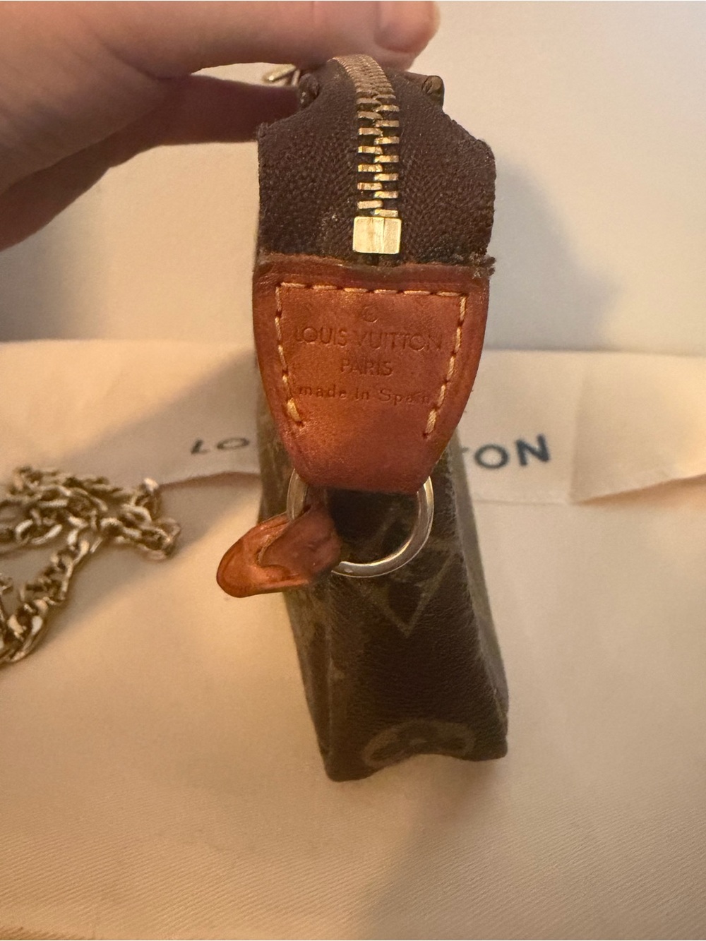 VINTAGE AUTHENTIC Louis Vuitton Pochette accessories. - Picture 3 of 11